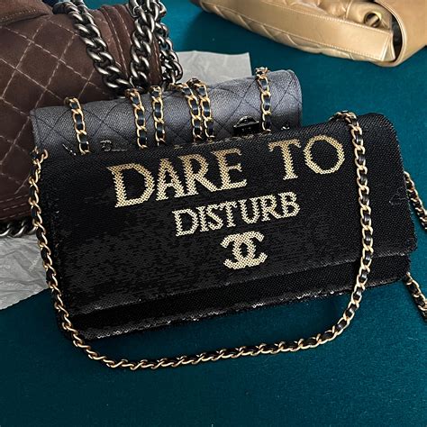 Chanel Super Rare Dare To Disturb Sequin Flap Bag 